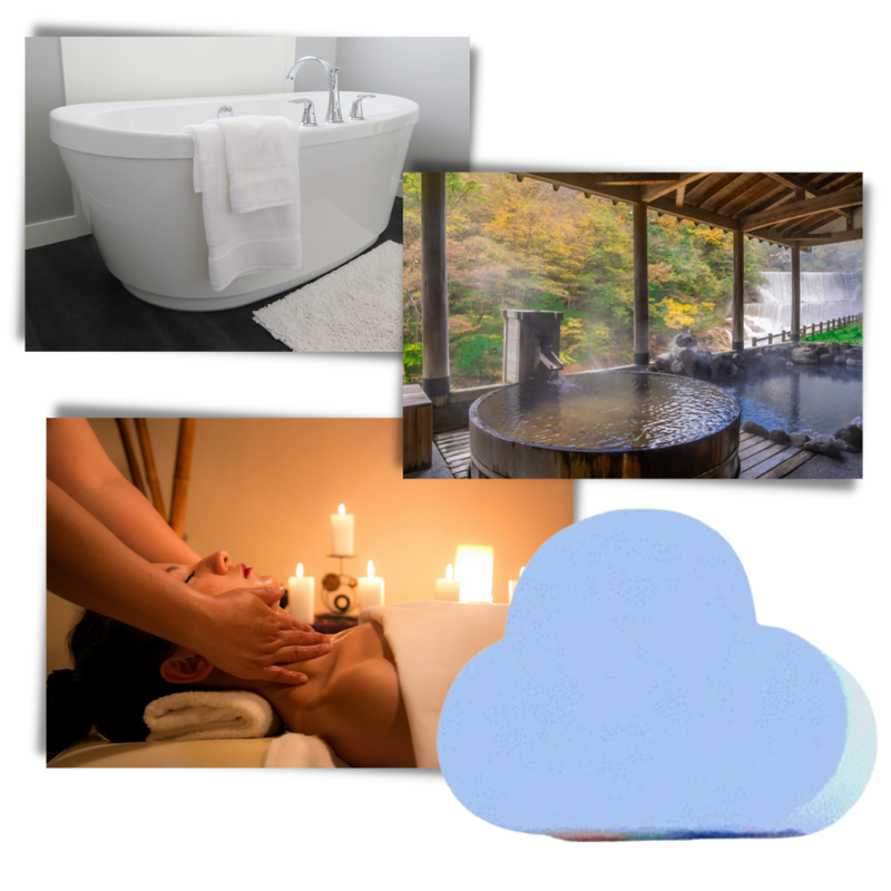 Colourful Sea Salt Bath Bomb