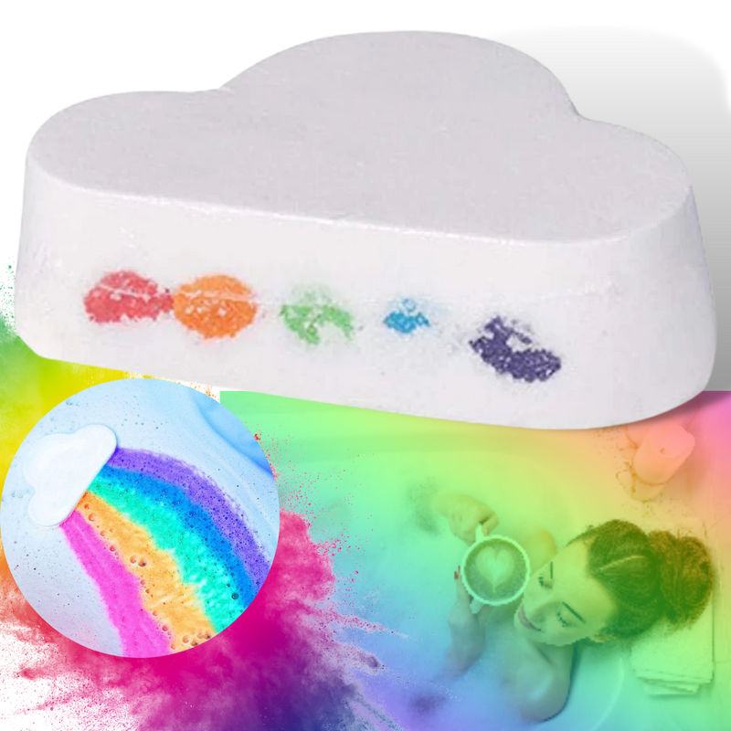 Colourful Sea Salt Bath Bomb