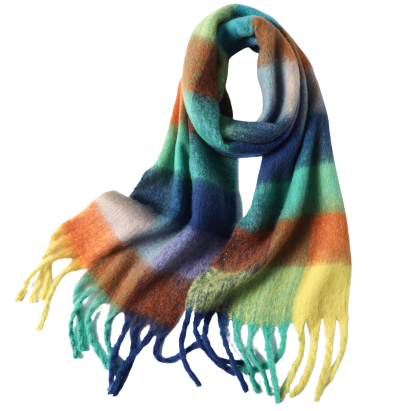 Plaid Women's Winter Scarf