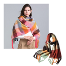 Plaid Women's Winter Scarf