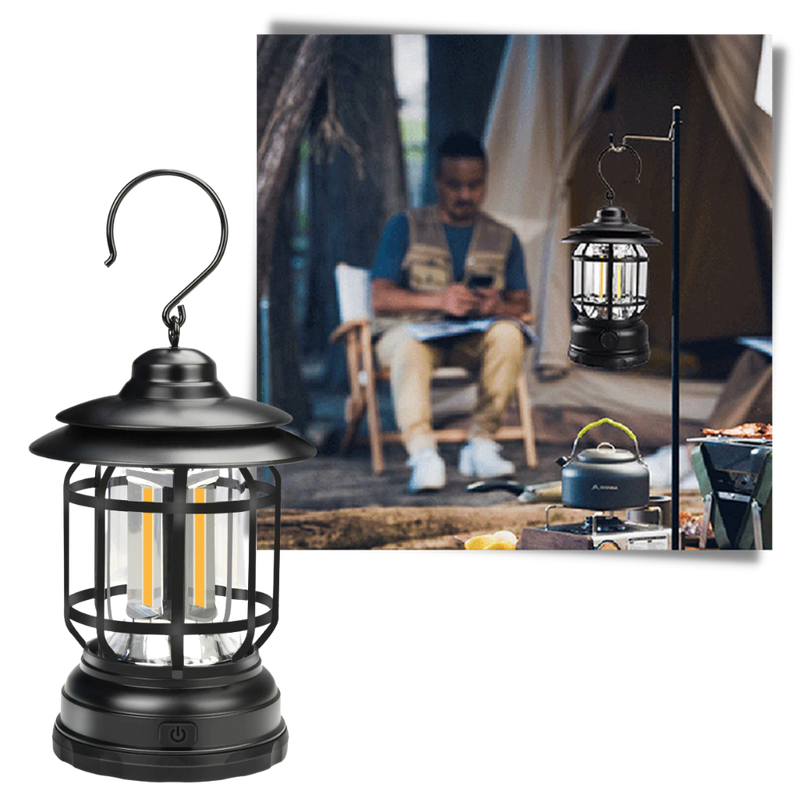 Retro LED Camping Lantern