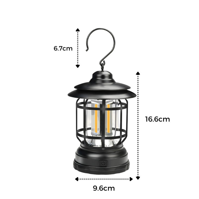 Retro LED Camping Lantern