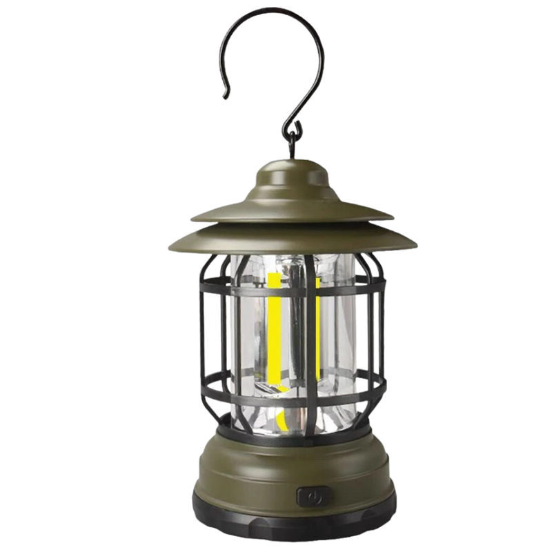 Retro LED Camping Lantern