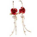 Rose Tassel Earrings