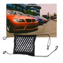 Elastic Storage Organiser Net for Cars