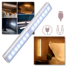 Magnetic motion sensor LED light