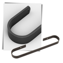 Aluminium Wall-Mounted Slipper Rack