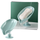 Leaf-Shaped Soap Holder with Drain