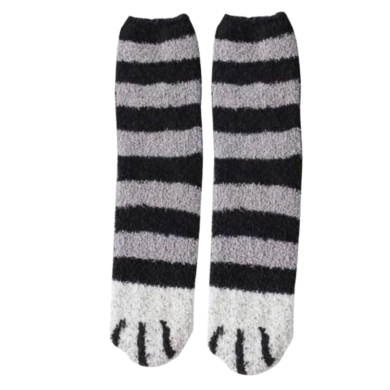 Cat's Paw Winter Socks