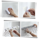 Wall-Mounted Clothes Organiser