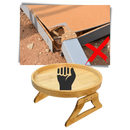 Foldable Wooden Armrest Table