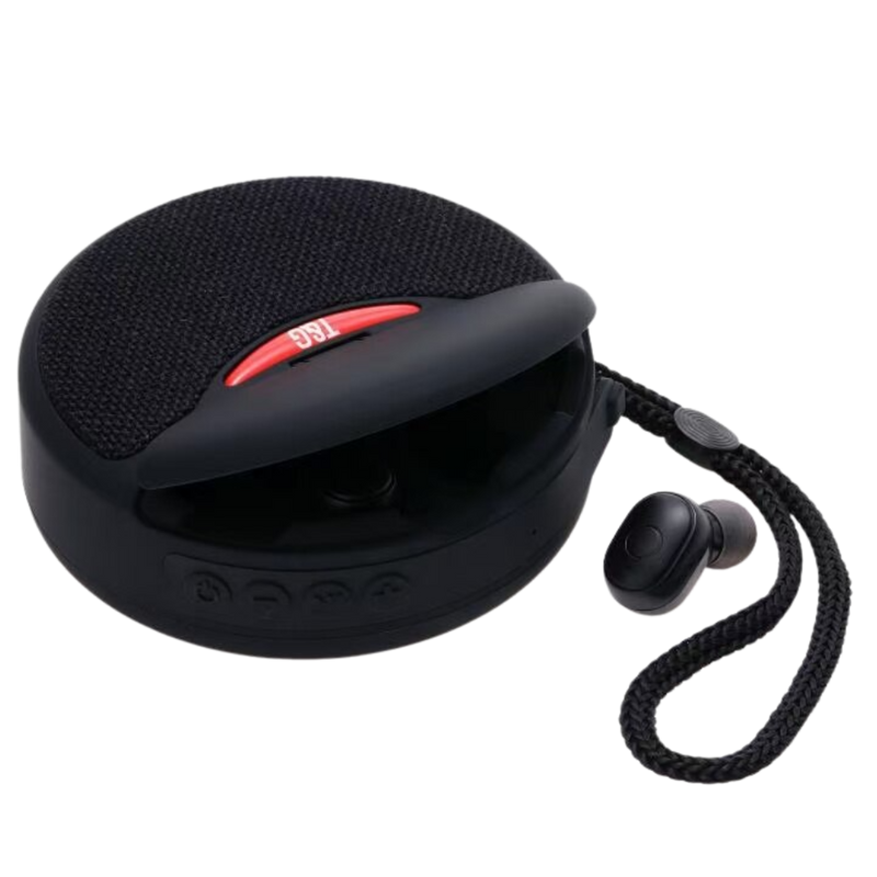 Wireless Bluetooth Speaker with Earbuds
