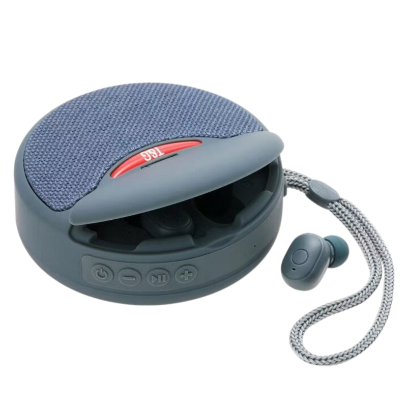 Wireless Bluetooth Speaker with Earbuds
