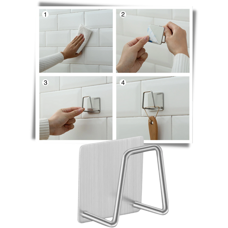 Pack of 2 Stainless Steel Sponge Holders