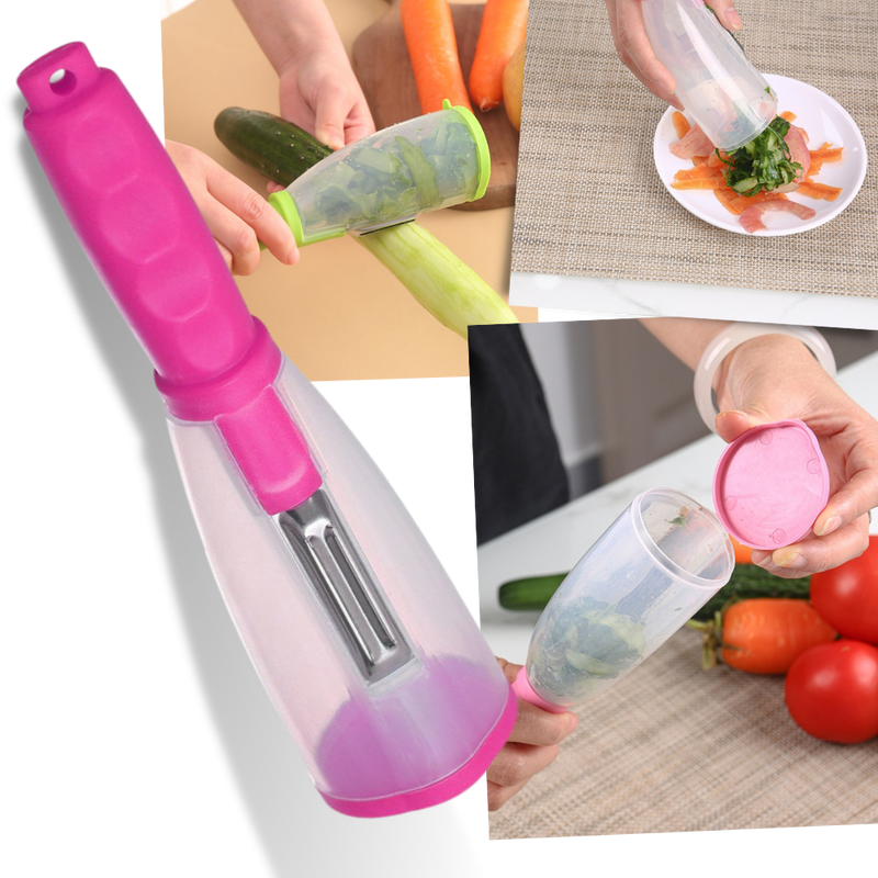 Fruit & Vegetable Peeler with Catcher