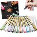 10-Pack Metallic Colour Markers