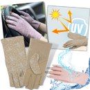 Stylish UV-Protective Cotton Gloves