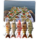 Set of Artificial Wobbler Fishing Lures