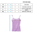 Camisole with Built-In Bra
