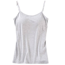 Camisole with Built-In Bra