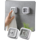 Pack of 3 Adhesive Towel Holders