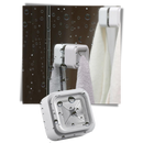 Pack of 3 Adhesive Towel Holders