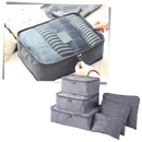 Set of 6 Small Travel Bags for Suitcase