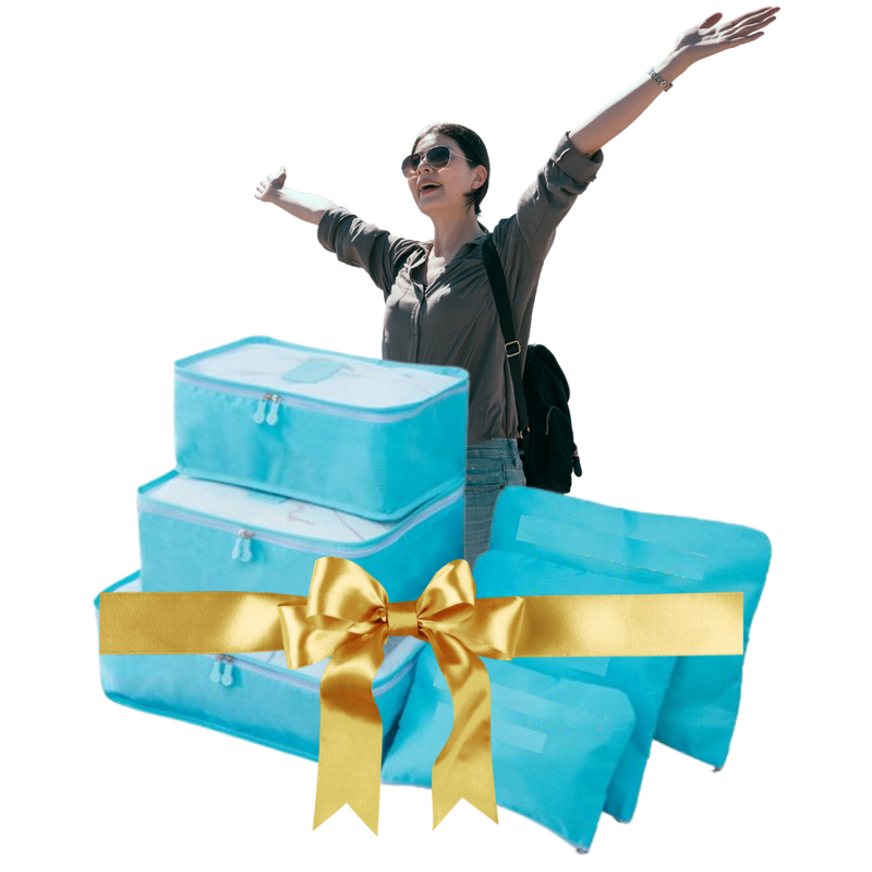 Set of 6 Small Travel Bags for Suitcase