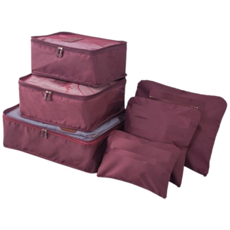 Set of 6 Small Travel Bags for Suitcase