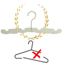 2-Pack Portable Clothes Hangers