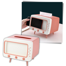 Tissue Dispenser with Phone Holder