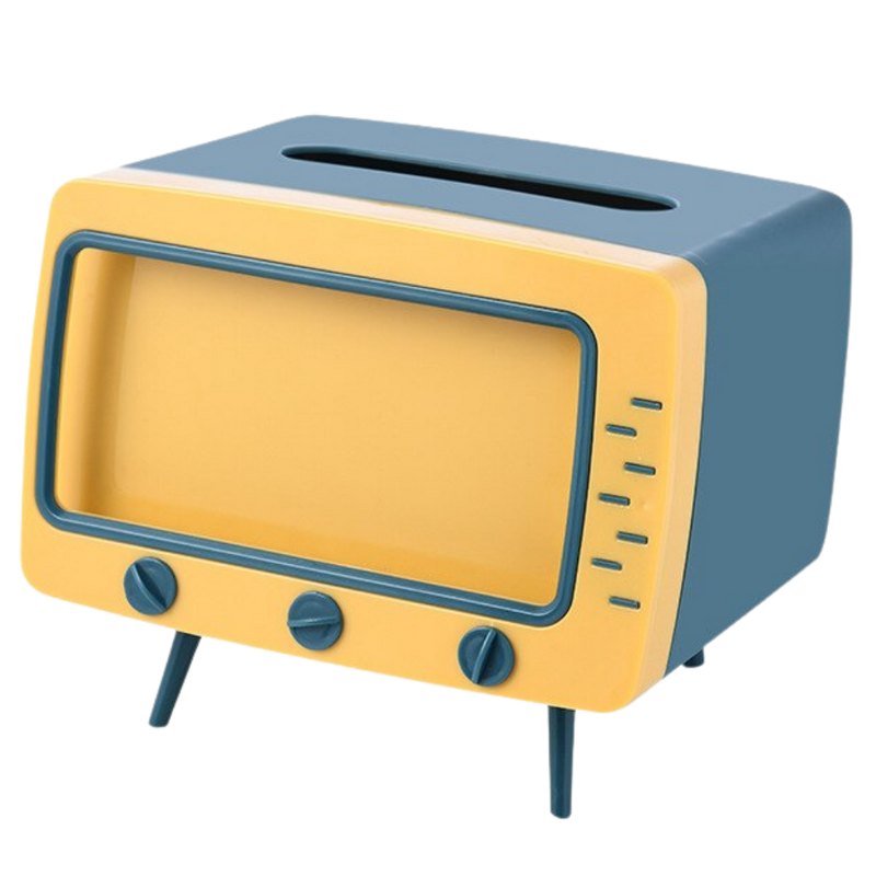 Tissue Dispenser with Phone Holder