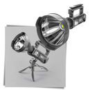 LED Flashlight & Tripod