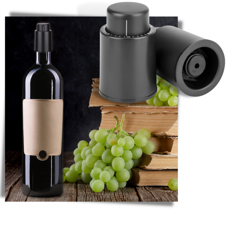Vacuum Stopper for Wine Bottles