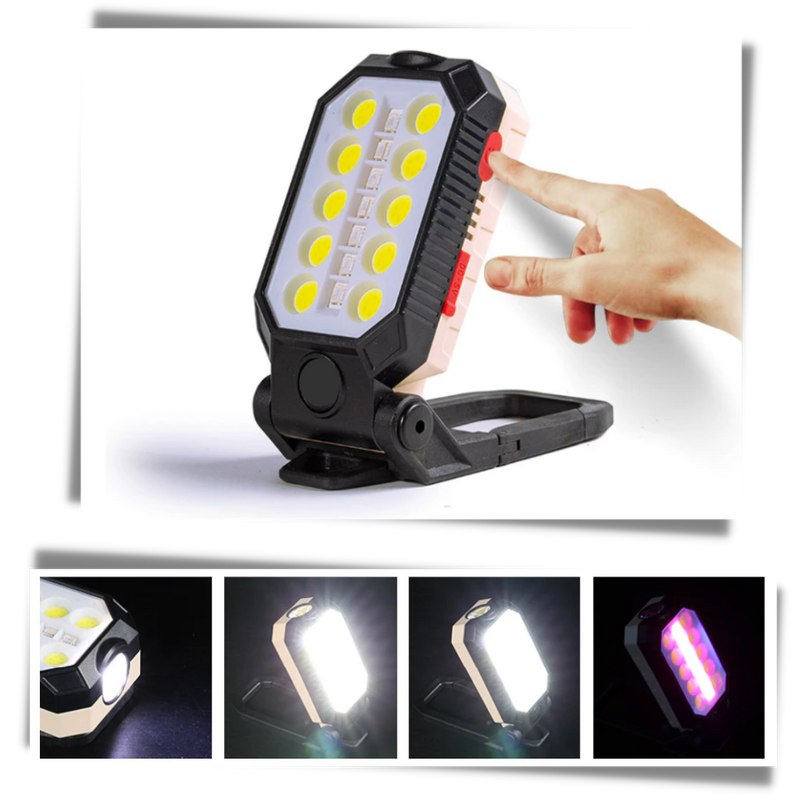 Adjustable Waterproof LED Flashlight