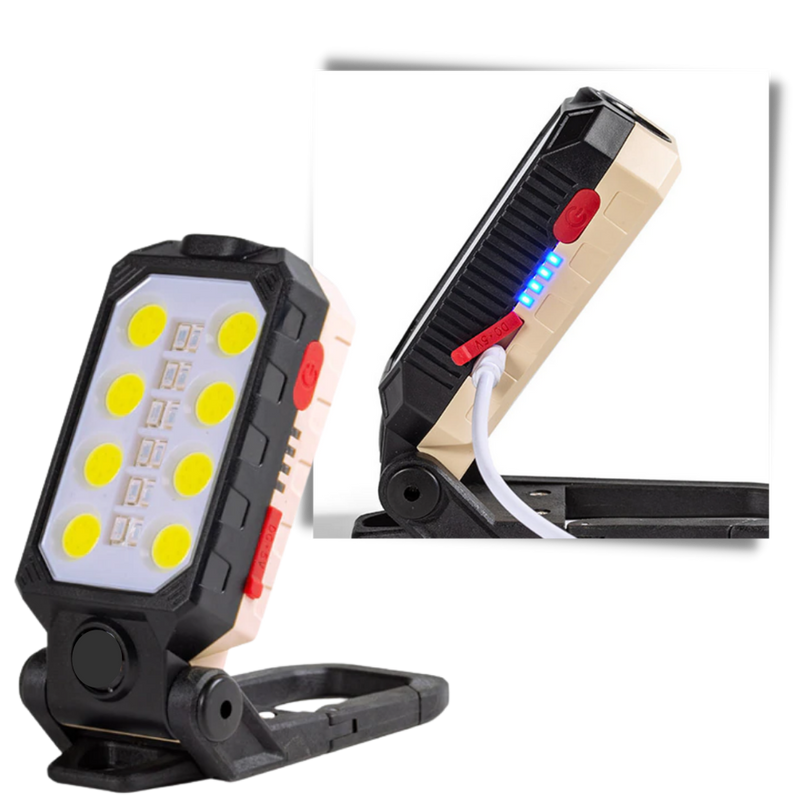 Adjustable Waterproof LED Flashlight