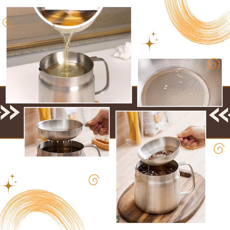 2-in-1 Stainless Steel Deep Frying Pot