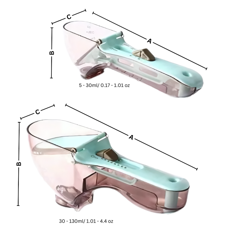 2-in-1 Adjustable Measuring Cup