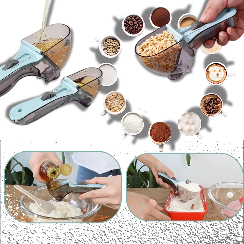 2-in-1 Adjustable Measuring Cup