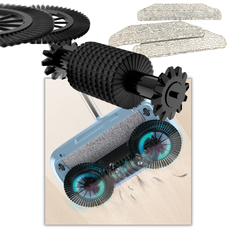 2 in 1 automatic sweeper