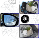360° Rotation Spotter Mirror