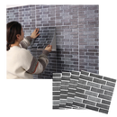 Peel and Stick 3D Foam Wall Tiles