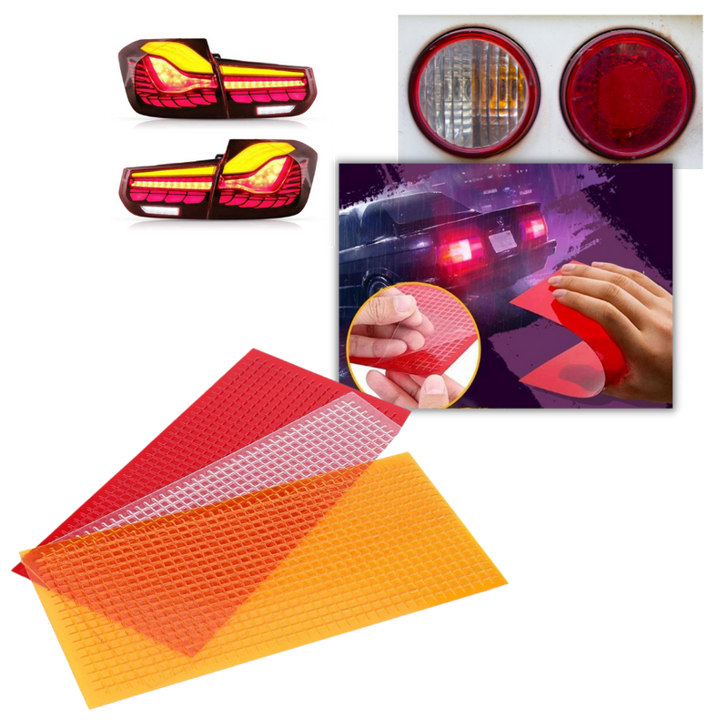 3 Pieces of Tail Light Repair Film