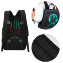 Luminous anime laptop backpack
