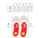 1 Pair of Firm Arch Support Insoles for Flat Feet