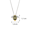 Bee-shaped necklace
