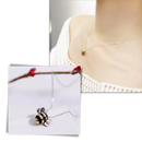 Bee-shaped necklace