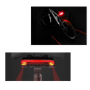 Bike Safety Tail Light with Indicators
