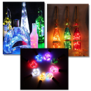 Bottle string LED light with cork (pack of 3)