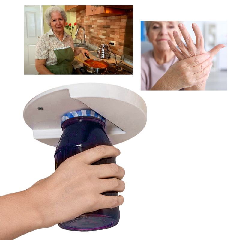 Under Cabinet Jar Opener